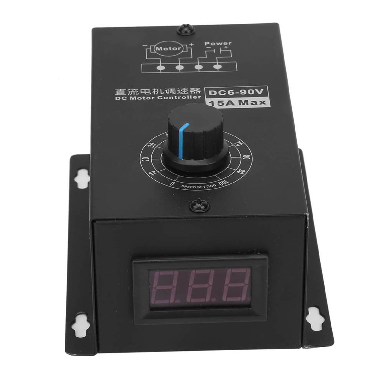 Dc 6v90v 15a Bürstenmotor-drehzahlregler Elektrischer Regler