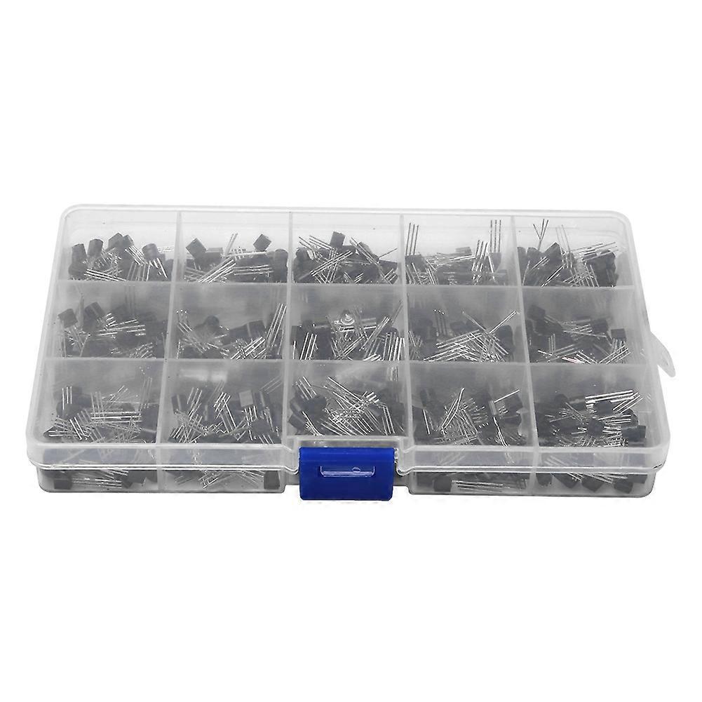 600 Stück Gerader Npn-einsatz-transistor-bausatz Für To-92 Pnp 2n2222-s9018 (universalanwendungen)