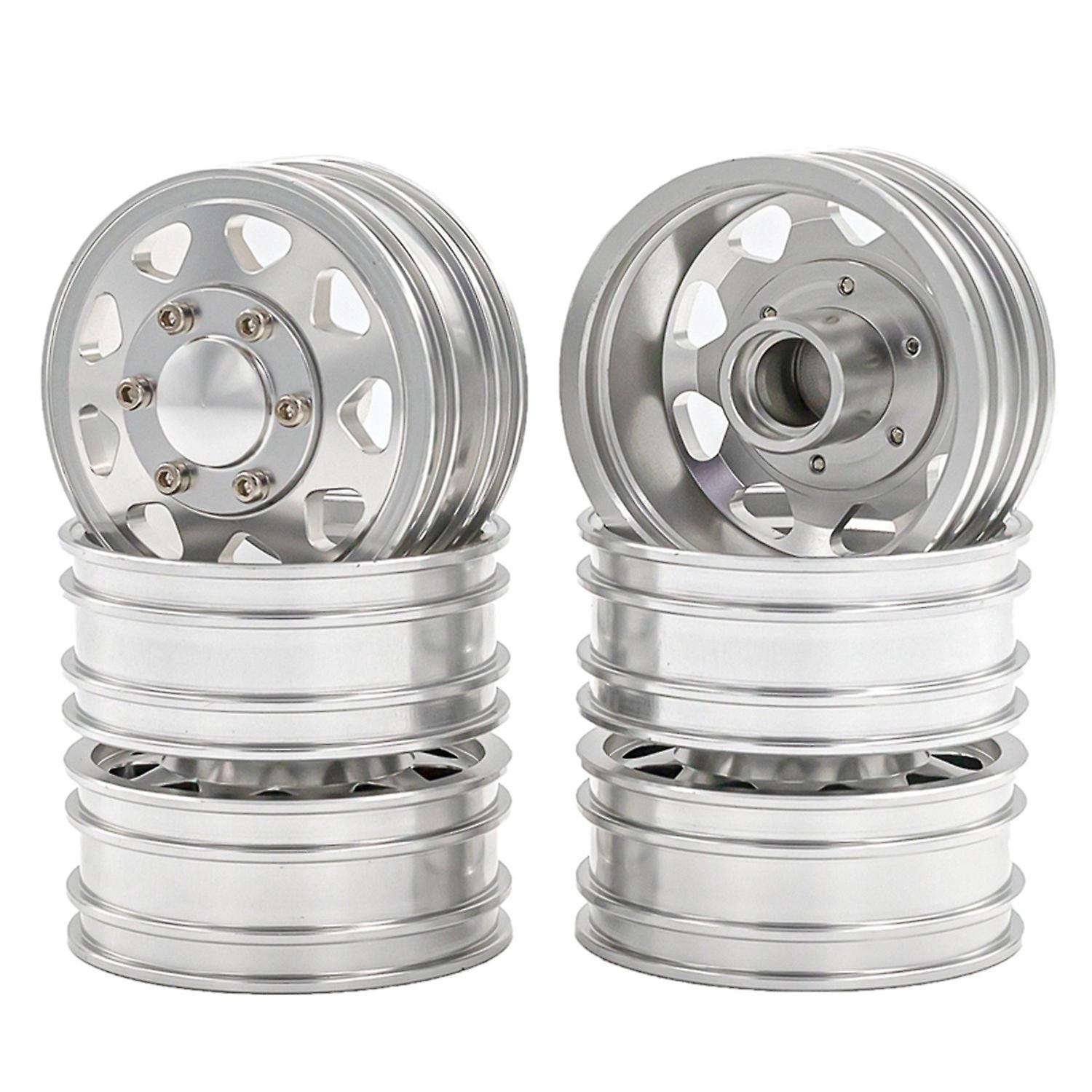 Cnc-gefräste Felgen Aus Aluminiumlegierung Mit Beadlock-system, 4 Stück, Ersatz Für 1/14 Tamiya Rc-cars