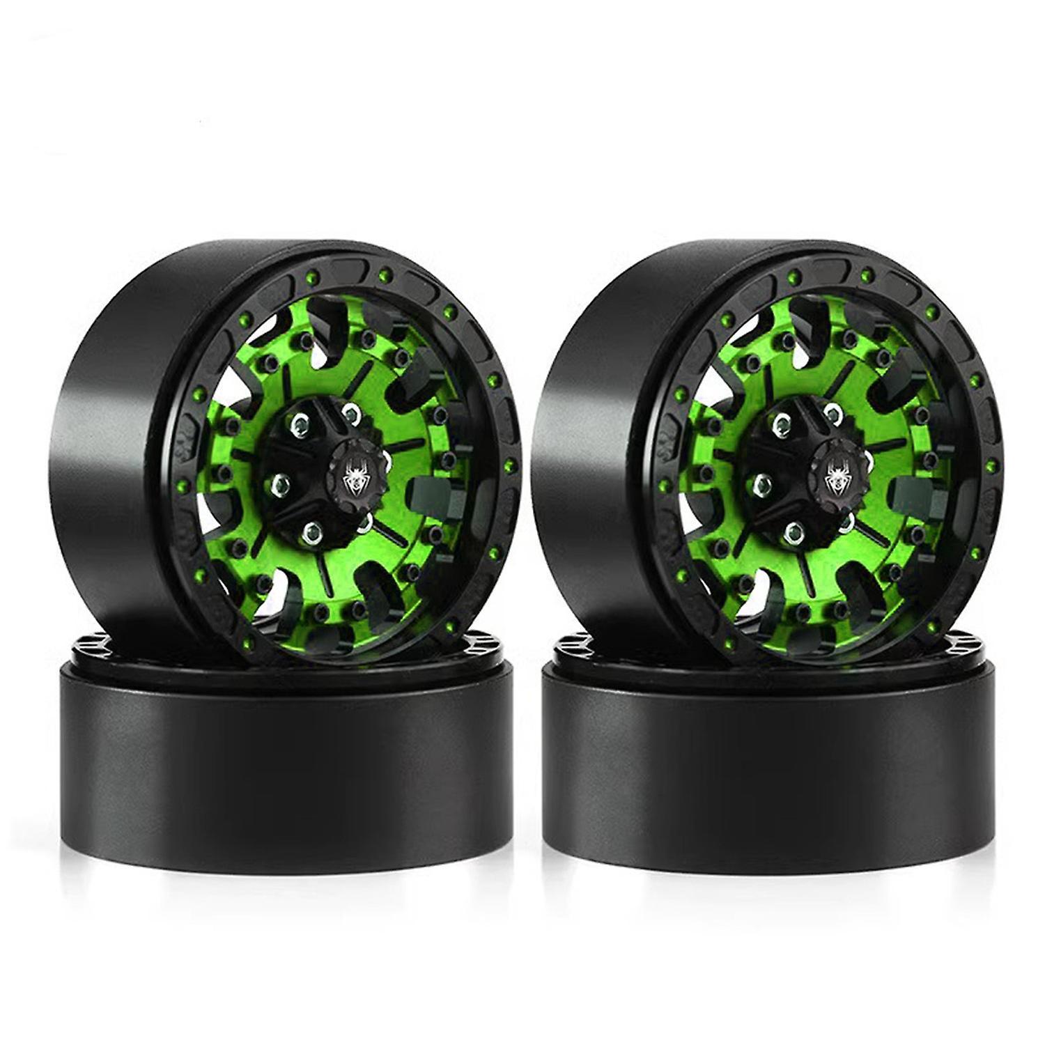 Aluminium-felgen-beadlock-set, 1,9 Zoll, 4 Stück, Ersatz Für Axial Scx10 90046 Axi030
