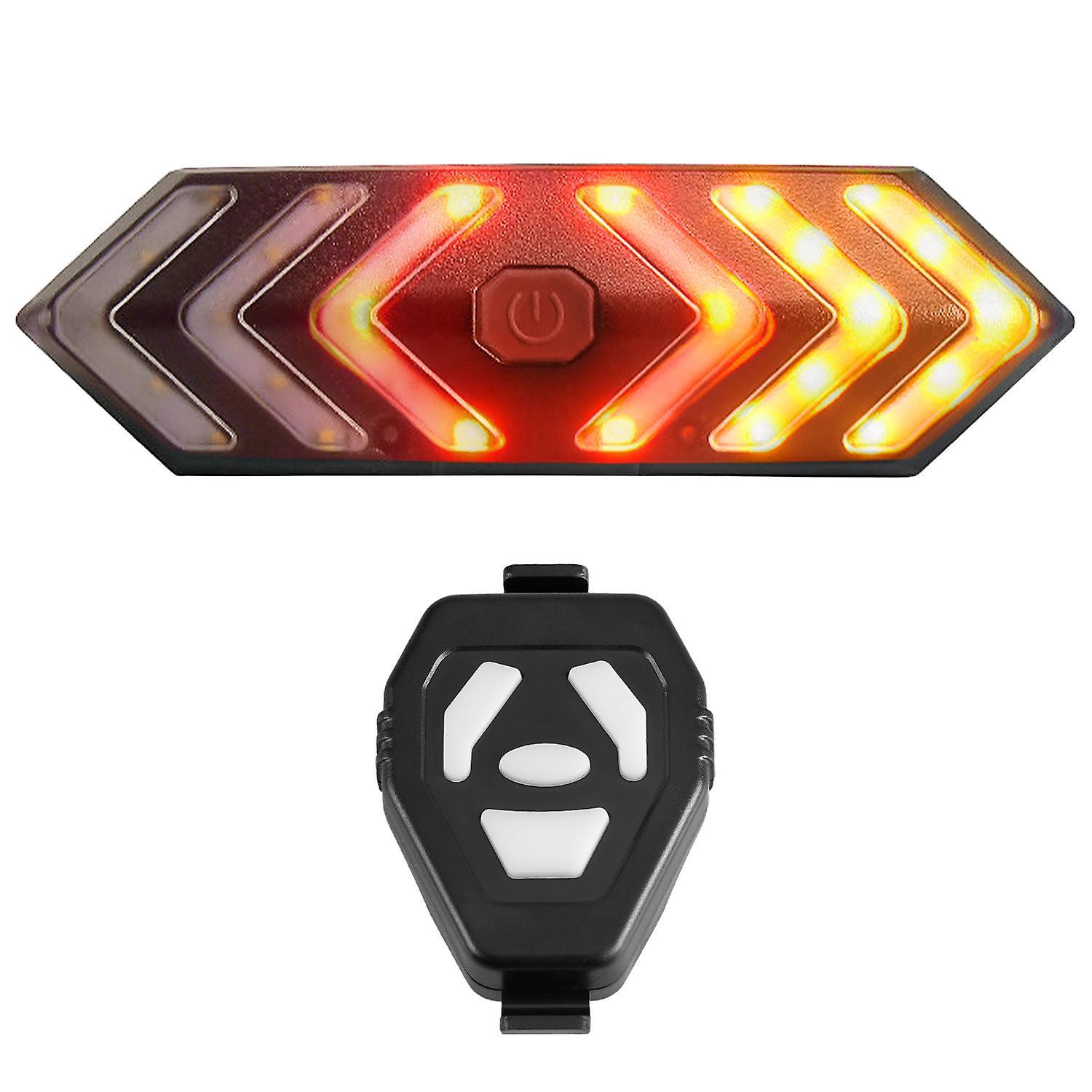 Schwerkraftsensor-fahrradrücklicht, Usb-wiederaufladbar, Wasserdicht, Warnlicht
