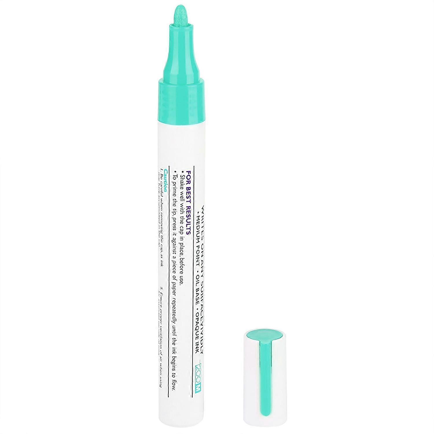 1 Stück Wasserfester Professioneller Auto-reifenlackstift (grün)