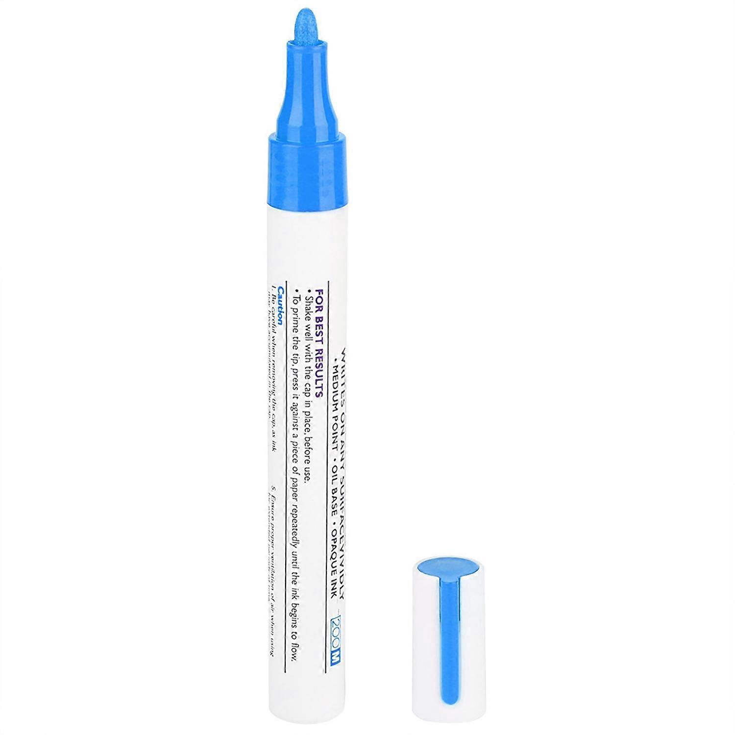 Stück Wasserfester Professioneller Auto-reifenlackstift (blau)