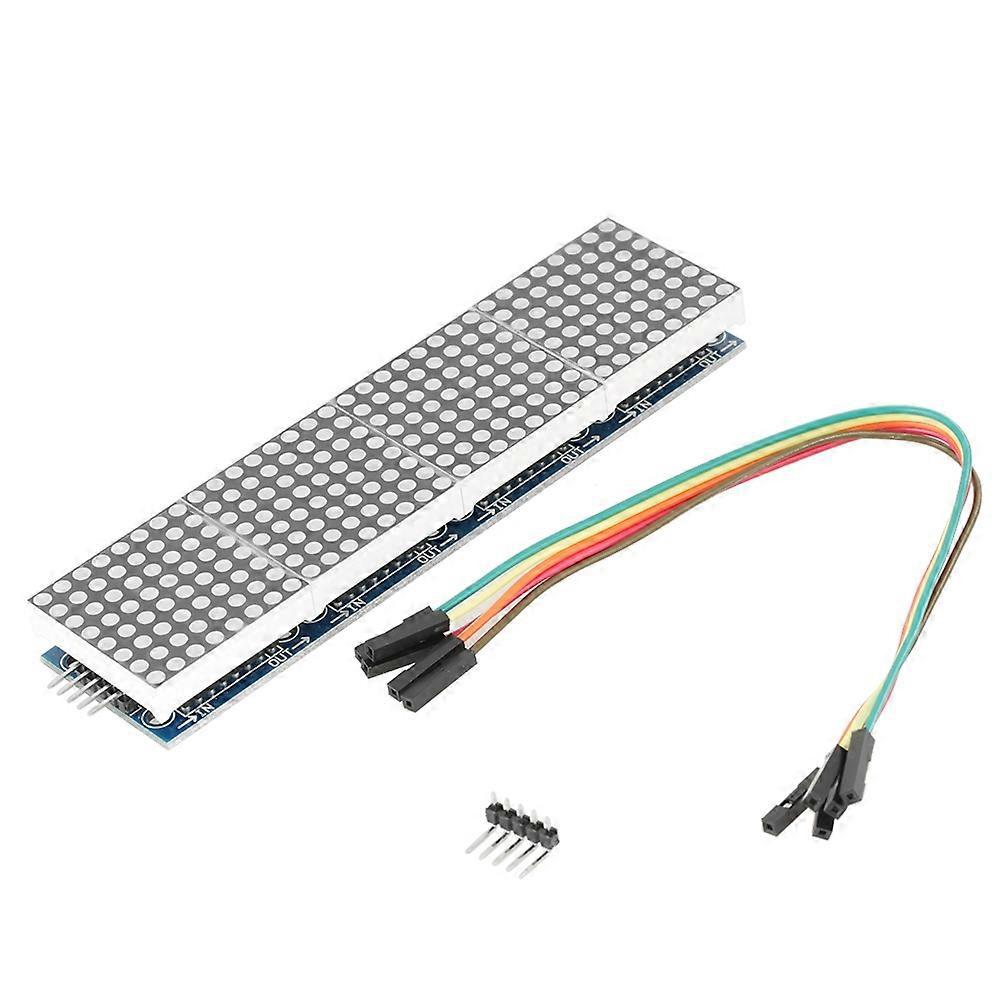 Stück 4-in-1 Led-punktmatrix-display-treibermodul Mcu-controller Diy-kit