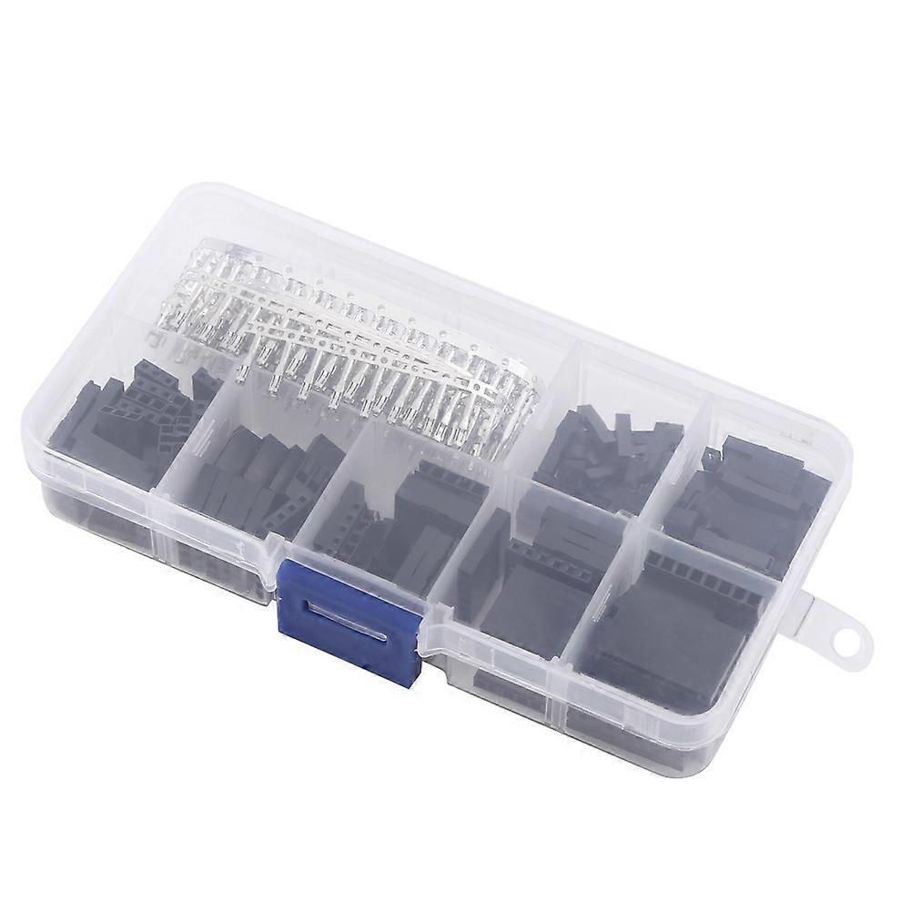 310-teiliges Set Mit 2,54 Mm Stiftleistensteckern Und Gehäusen (stecker/buchse) Für Elektronik