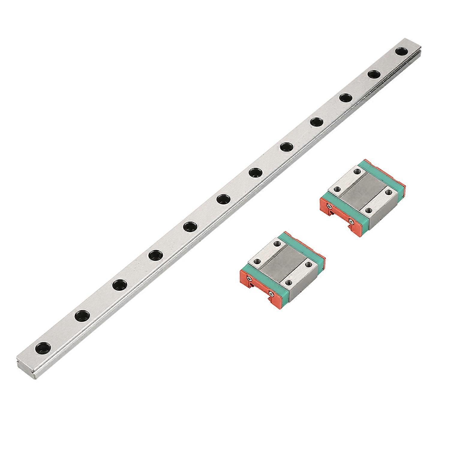 Stück 300 Mm Mgn12 Miniatur-linearführungsschiene, 12 Mm Breite 2 Stück Mgn12b Gleitblöcke