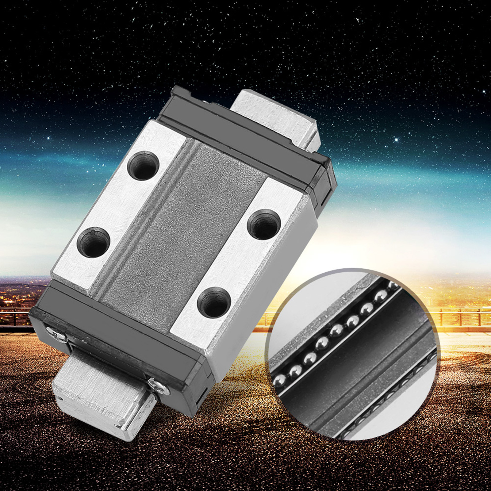 1 Stück Lml9b Miniatur-linearführungsschiene, 9 Mm Breite, Gleitblock (40 Mm)