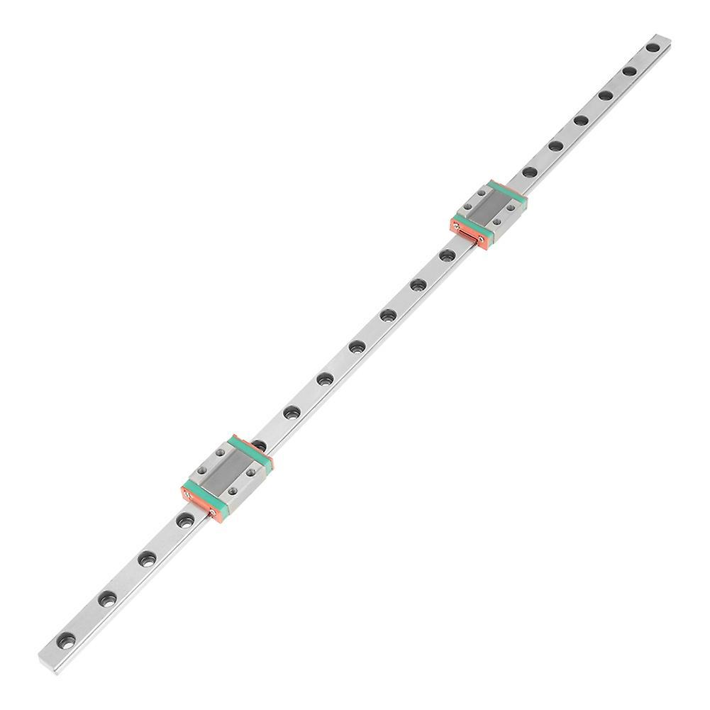 1 Stück 400 Mm Lml9b Miniatur-linearführungsschiene, 9 Mm Breite, 2 Stück Gleitblöcke