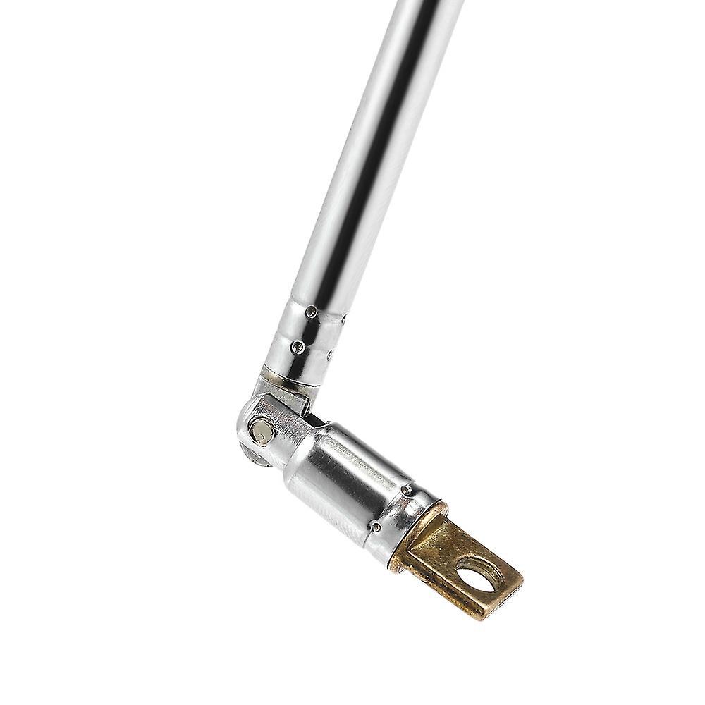 Teleskop-fm-radioantenne, 4-teilig, Verchromt, Kupfer, 360° Drehbar
