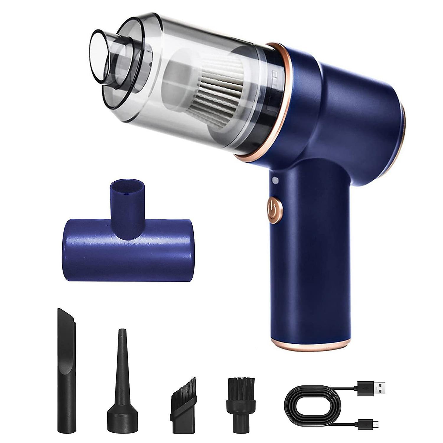 3-in-1 Mini-autostaubsauger Mit Starker Saugkraft (4000 Pa), Leistungsstarkem Bürstenlosen Motor, Kabellos, Deluxe-modell