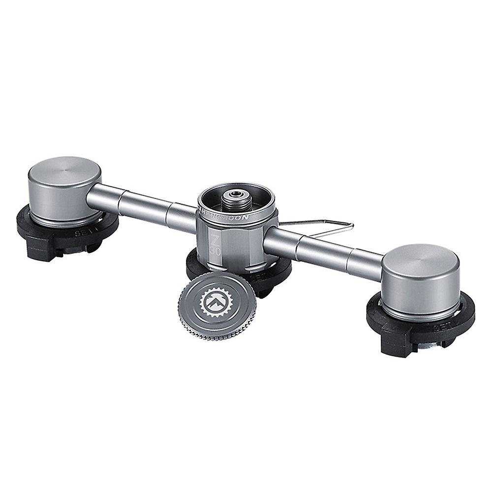 3-in-1-butanadapter Mit Stabiler Halterung, Gaskartuschenkopf-umrüstadapter, Düsenflaschentyp B