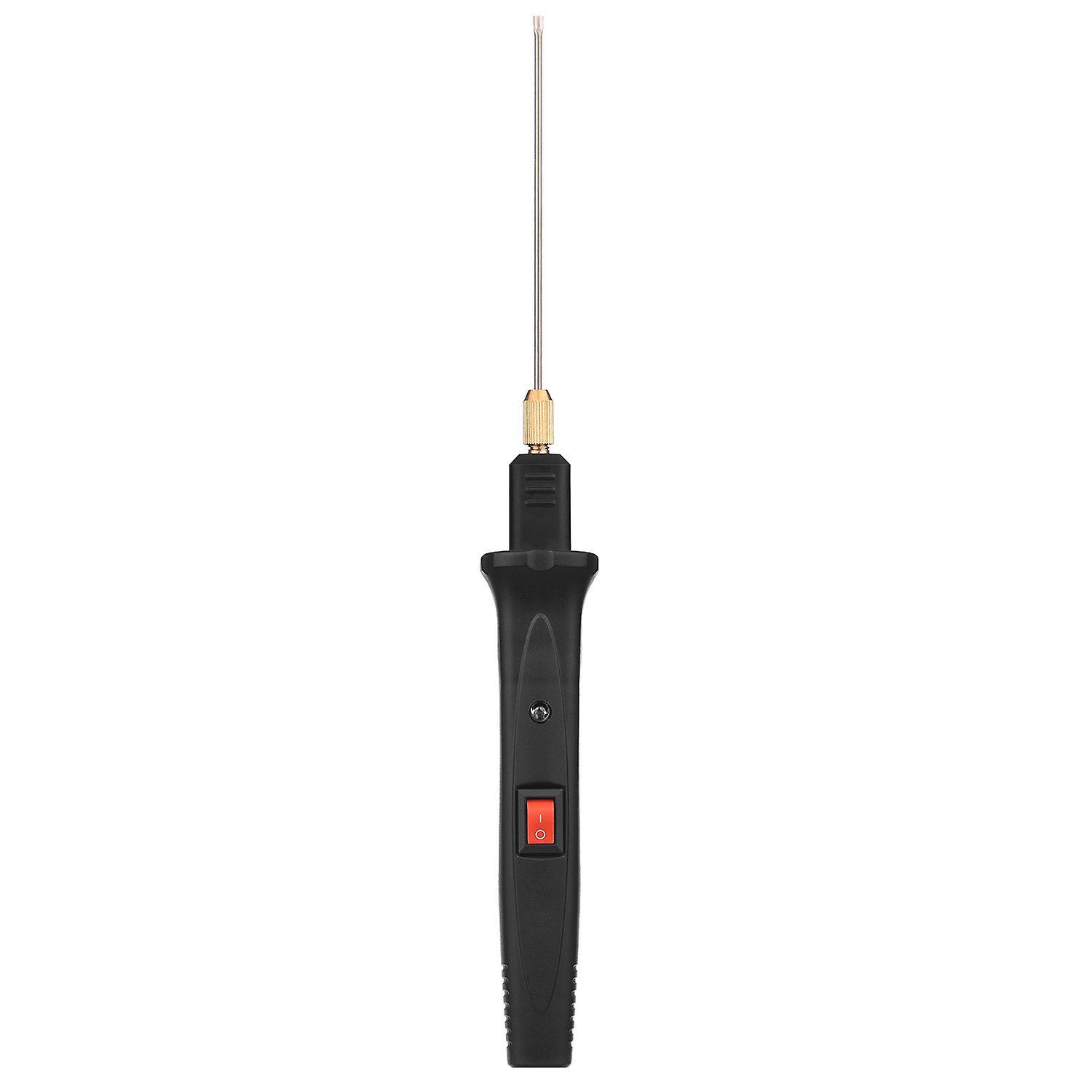 24-w-elektro-schaumstoffschneider-set Mit 5 Geraden Aufsätzen Und 1 Bogenaufsatz, Einstellbarer Temperatur