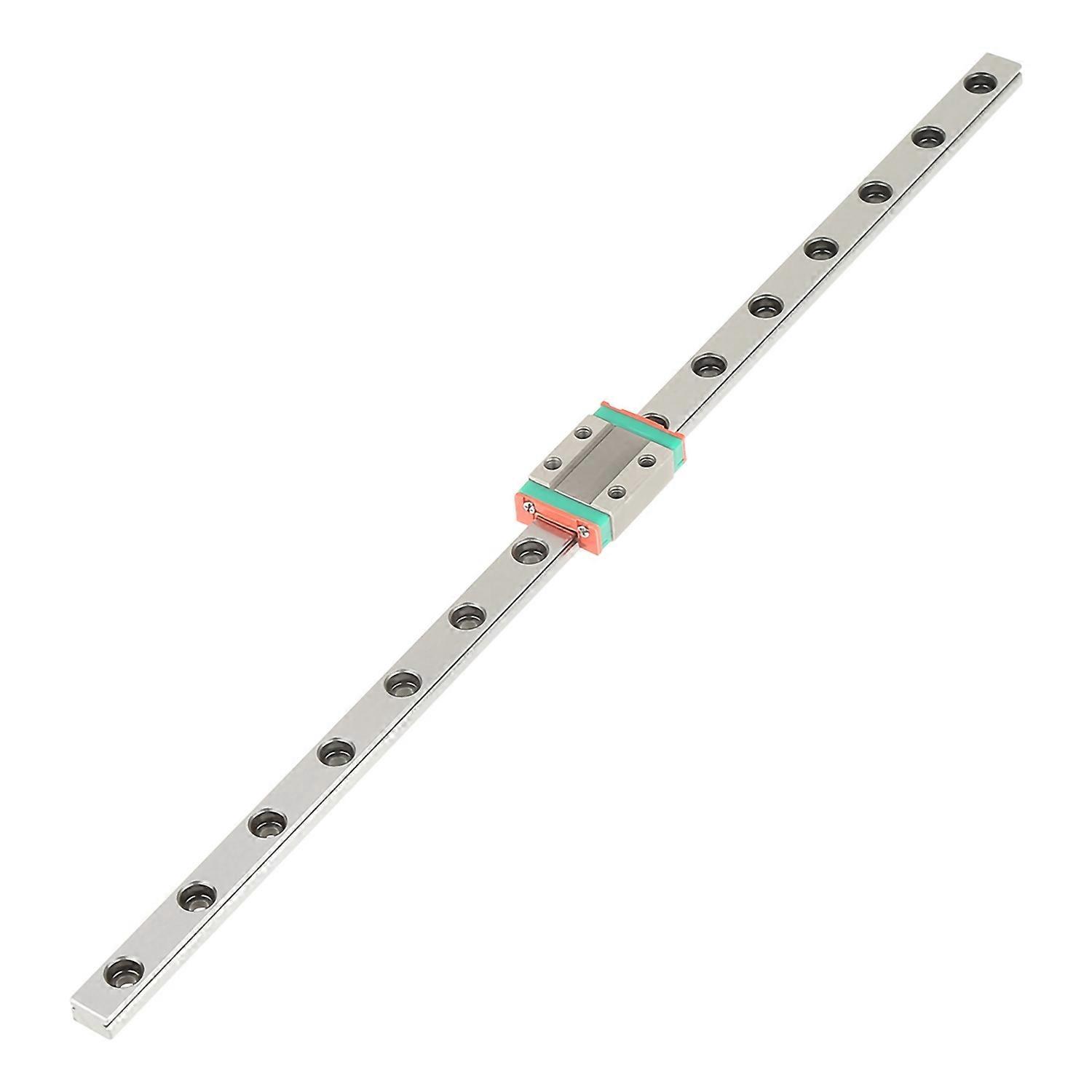 Stück Hochpräziser Miniatur-linearführungsblock Aus Stahl, 300 Mm / 11,8 Zoll