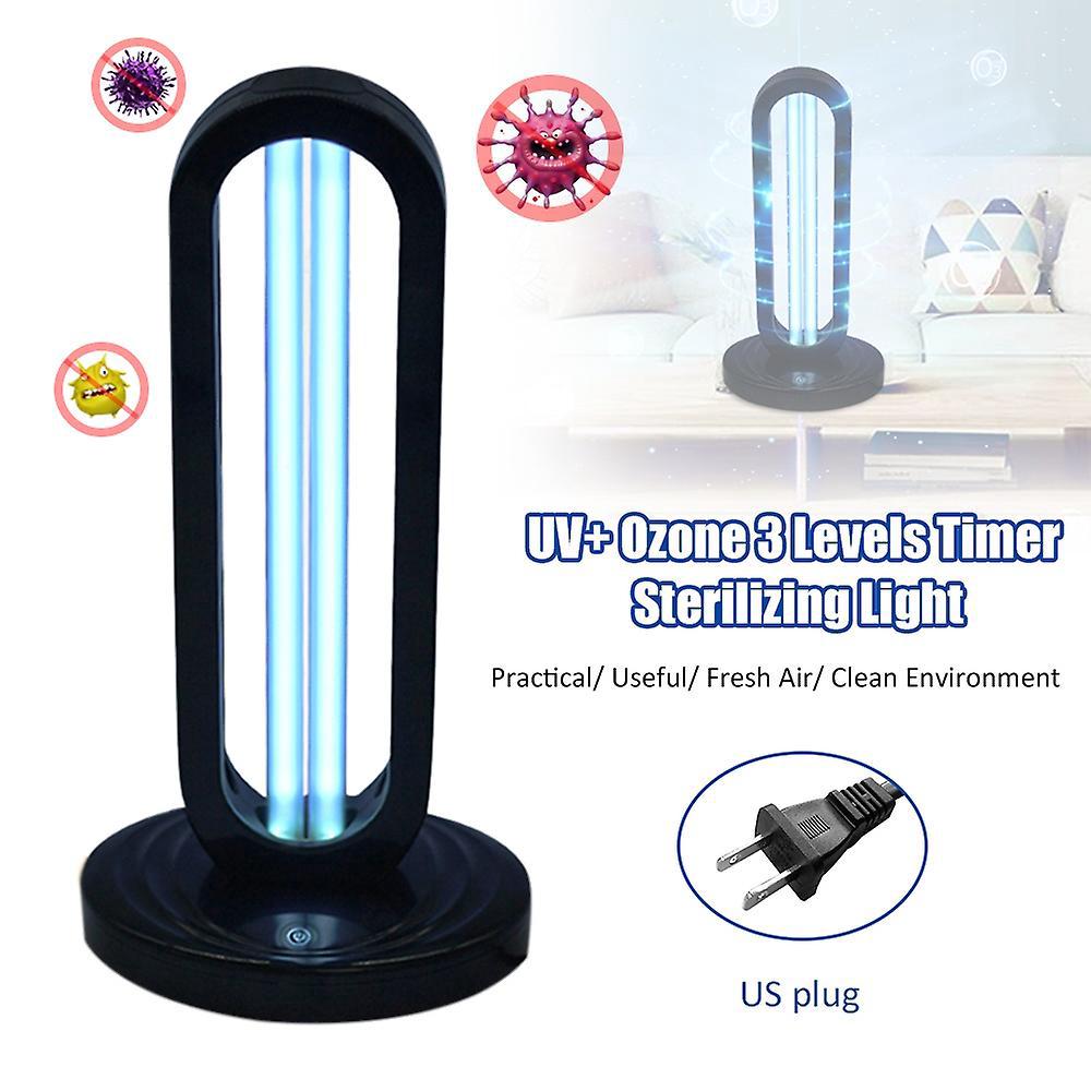 Ac 220 V 38 W 254nm Uv+ Ozon-timerlampe Mit Fernbedienung, 3 Einstellbare Timerstufen
