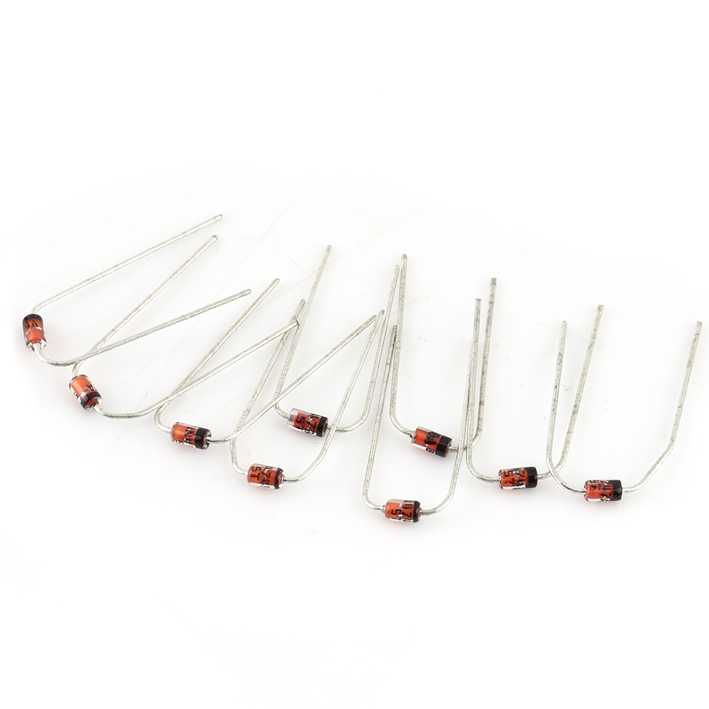 Elektronik-set Mit 200 Zenerdioden (10 Werte, 1n4738–1n4748) Inklusive Aufbewahrungsbox