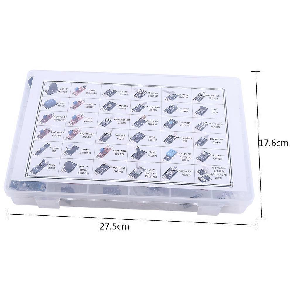 Ultimatives 37-in-1-sensormodul-kit Für Mcu-anwender Im Bildungsbereich (mit Box)