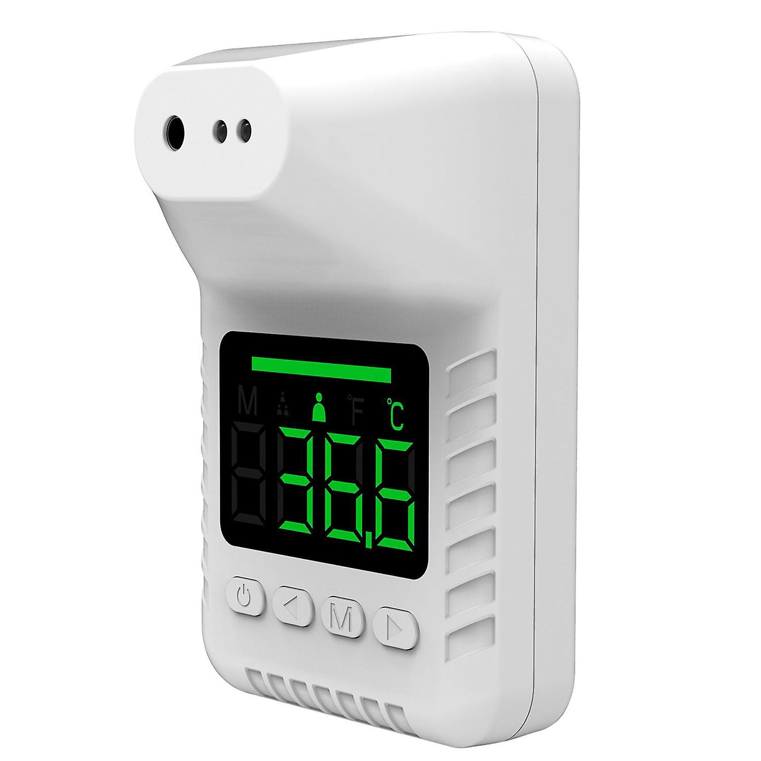Berührungsloses Infrarot-thermometer Mit Temperaturanzeige (°c/°f), 6 Sprachen, Audio-hinweis, 50 Speicherplätze, Drei Installationseinstellungen (m)