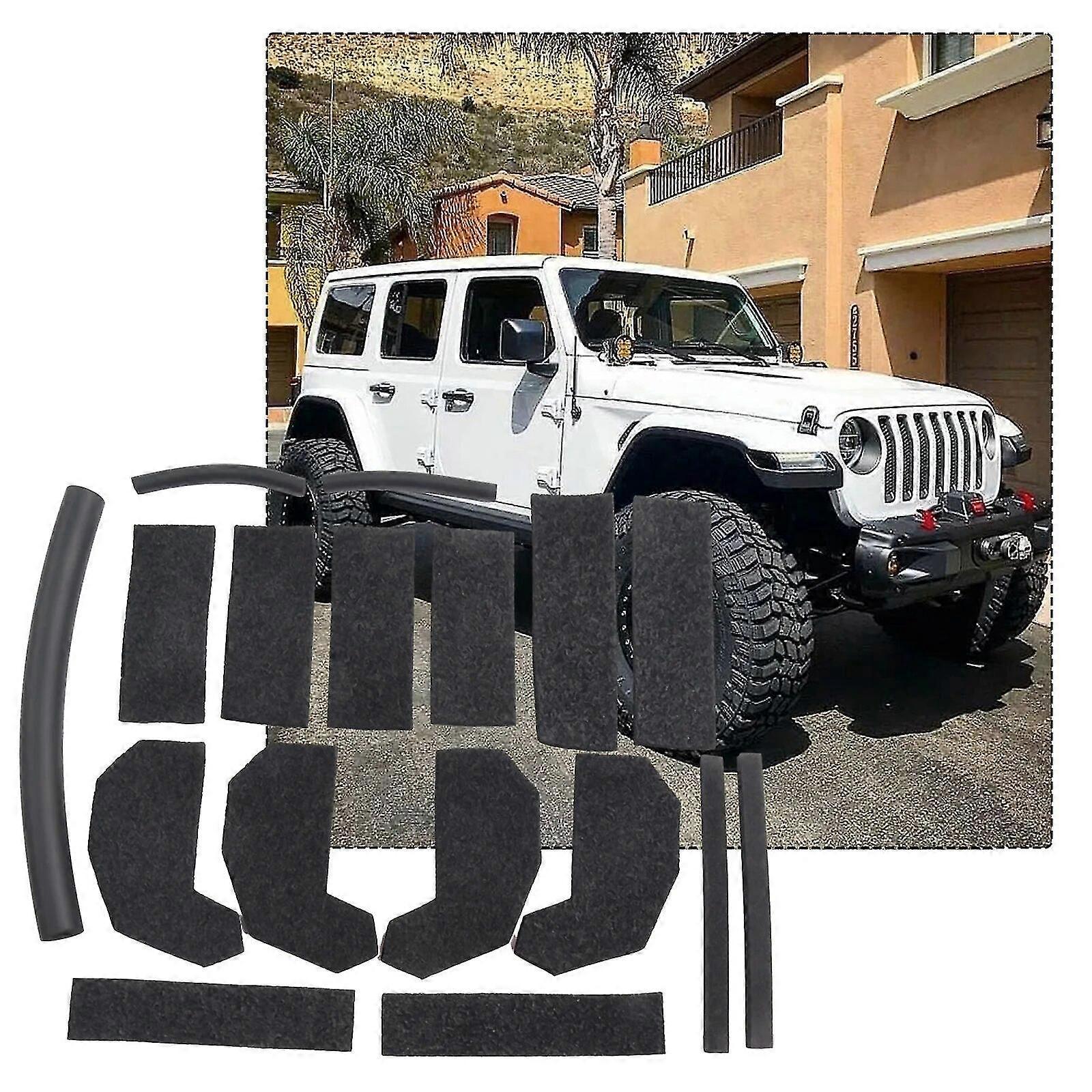 Verbessern Sie Die Klangqualität Und Den Komfort Ihres Jeep Wrangler Jk 0718 Mit Diesem Hardtop-dachhimmel-dachdichtungssatz.