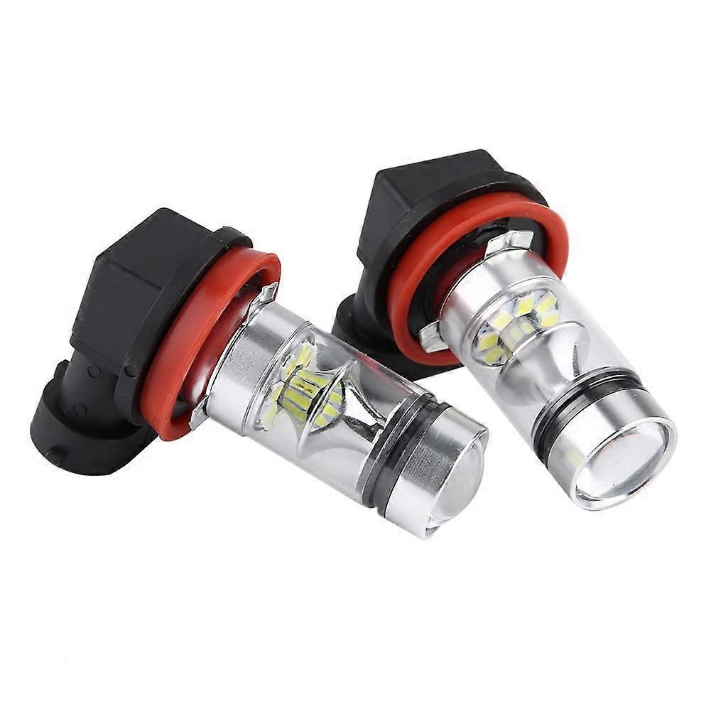 2x H8 H9 H11 6000k Superweiß 100w Led-scheinwerferlampen-set Nebelscheinwerfer Auto-fahrlicht