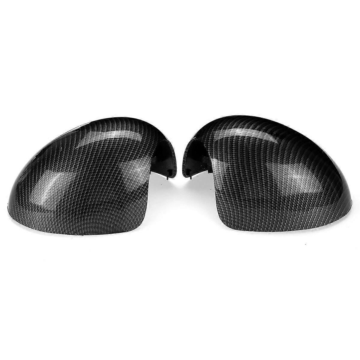 Paar Außenspiegelkappen Für Bmw Mini Cooper R55 R56 R57 R58 R59 R61 (teilenummer: 51162754913, 51162754914) – Carbonfaser