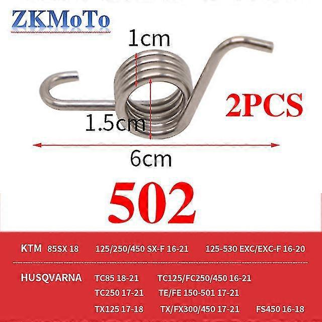 Motorrad-fußrasten, Fußrastenfeder Für Ktm Exc Excf Xc Xcf Xcfw 125 200 250 300 530 Freeride Sx85 Sx125 Sx250 Sxf-502