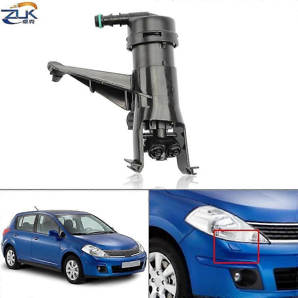 Frontstoßstangen-scheinwerferdüse, Scheinwerferwaschdüsen-stellglied Für Nissan Tiida Versa Latio C11 2004-2012 – Rechte Seite