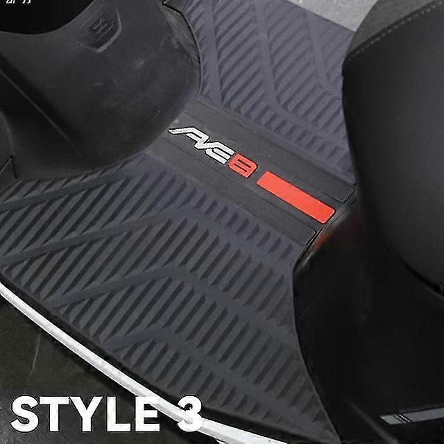 Für Cfmoto Zeeho Ae8 Ae8+ Ae8s Ae8 S+ Motorrad-fußpad-set, Rutschfeste Gummifußpads, Zeeho Zubehör – Stil 3