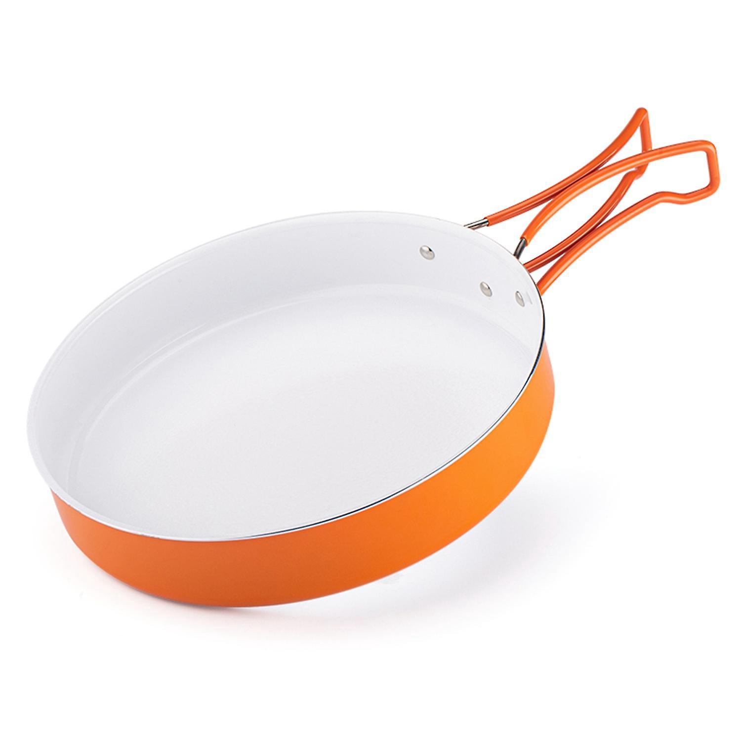 Antihaftbeschichtete Bratpfanne Mit Klappgriff Und Keramikbeschichtung, Ideal Für Camping Und Picknicks Im Freien