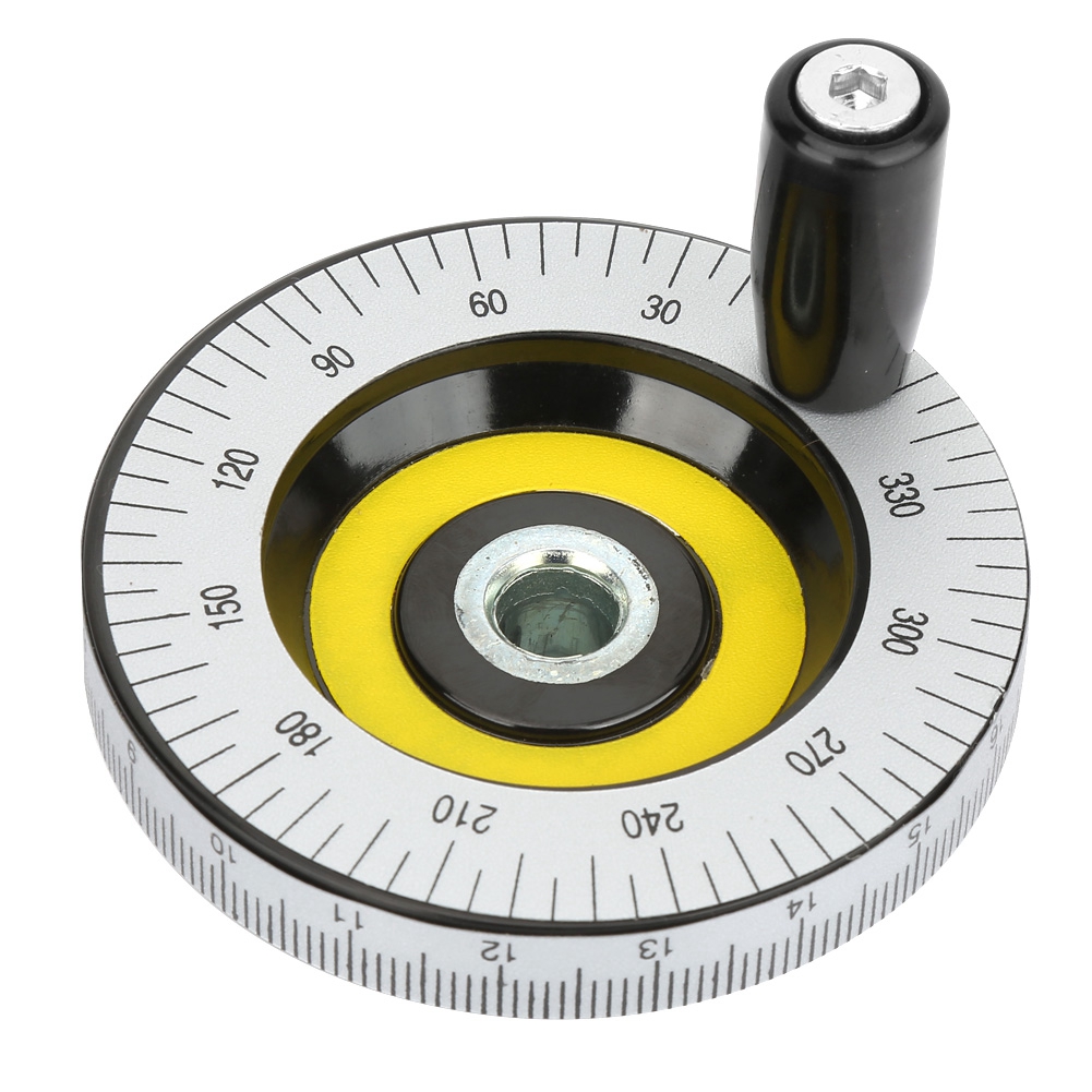 1 Stück 80 Mm Massives Bakelit-handrad, Skalenhandrad, Maschinenzubehör