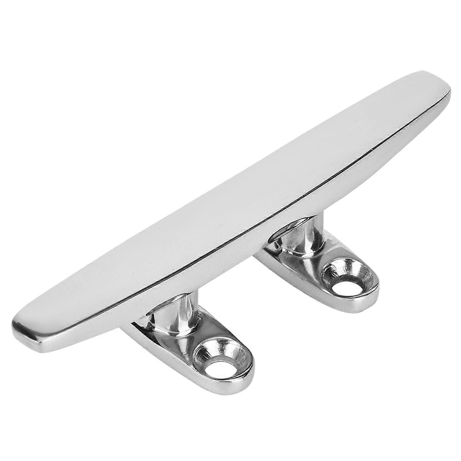 Edelstahl-bootsklampe, Hochglanzpoliert, Bootsbeleuchtungs-zubehörsockel, Klampensockel Für Den Marinebereich (4 Zoll)