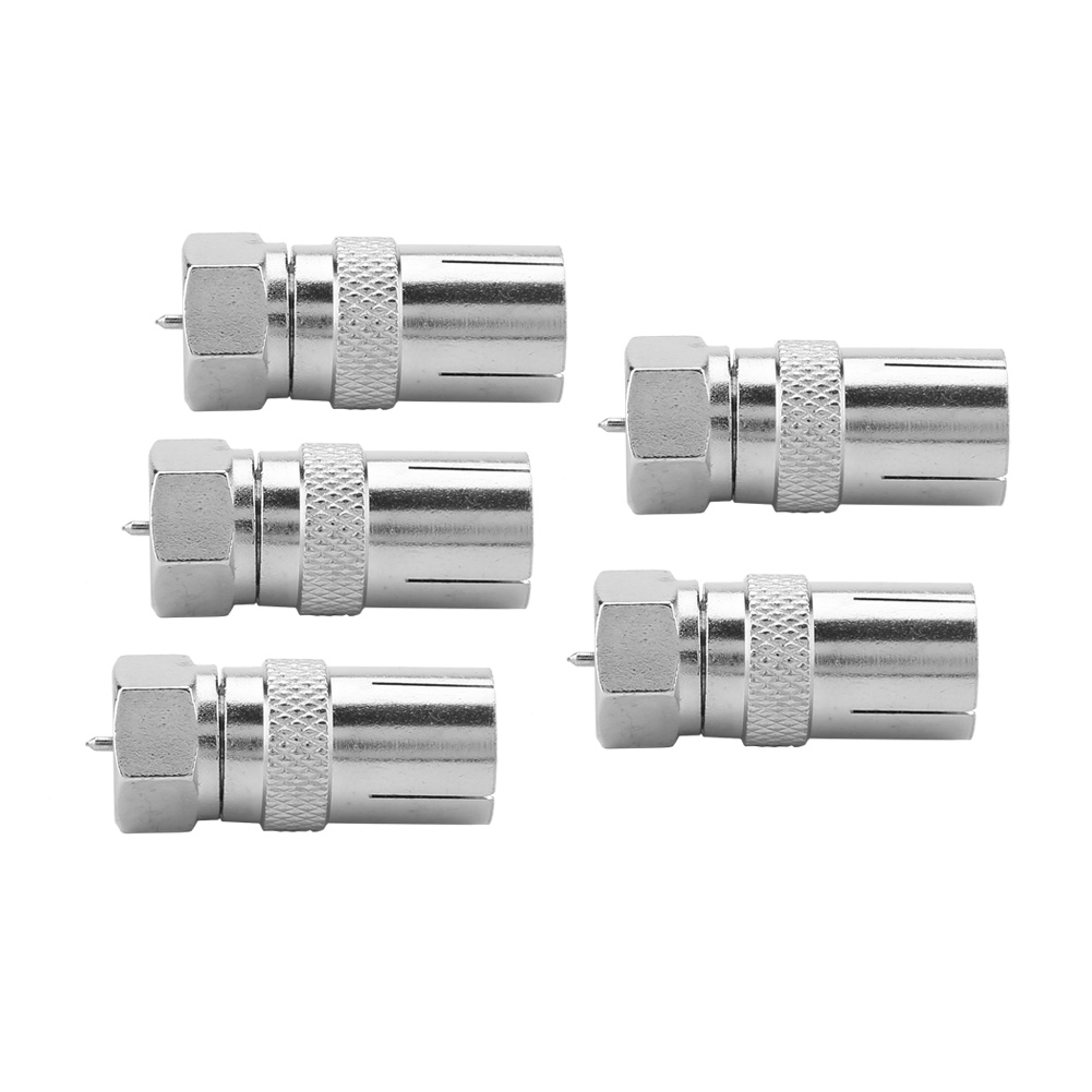 5 Stück F-stecker-buchse Auf Rf-koaxial-tv-antennenadapter