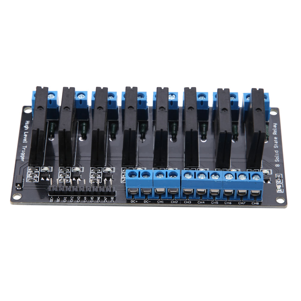 5v 8-kanal-halbleiterrelaismodul Mit Sicherung, Hochpegelauslösung 2a