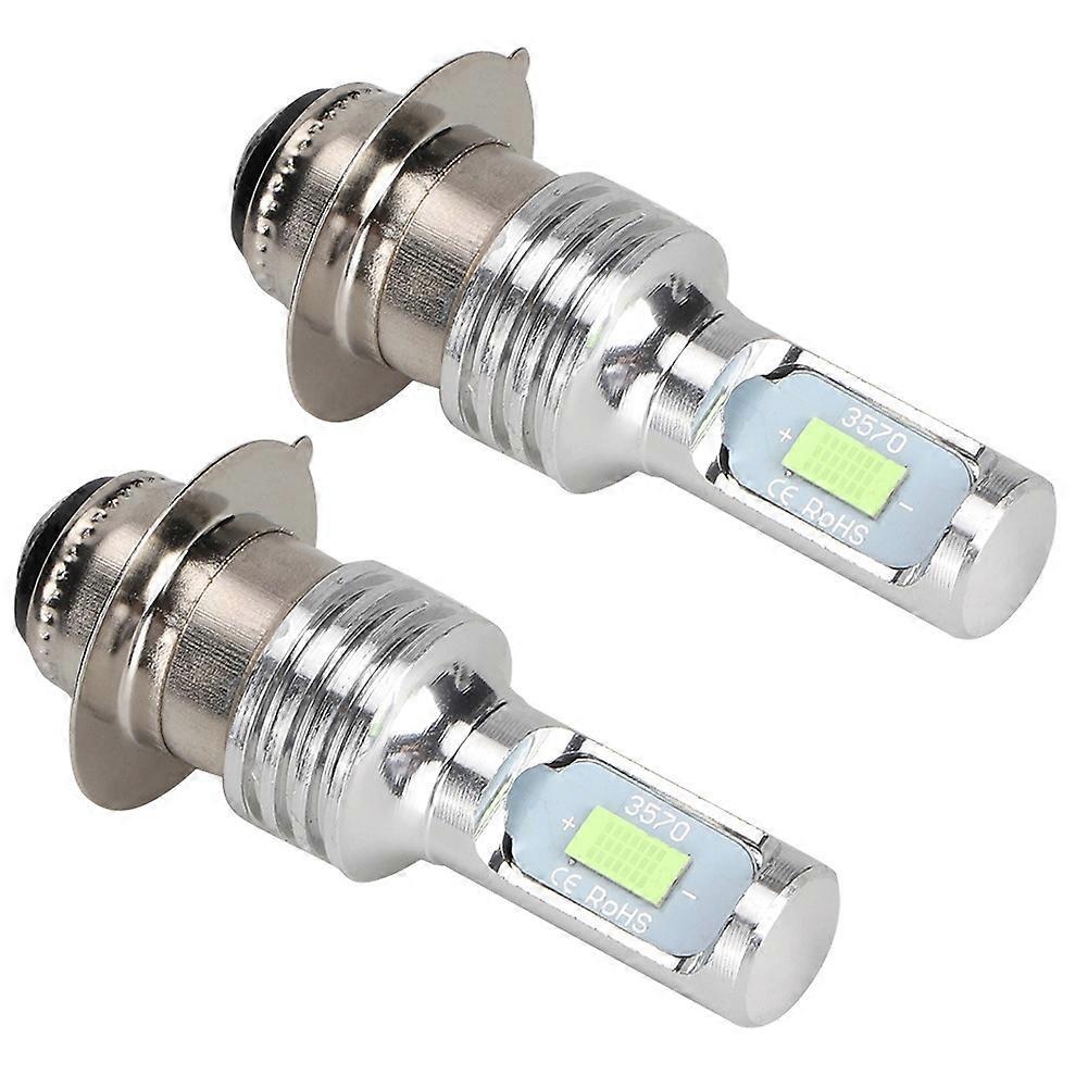 Stück H6 /pisd 80w 8000k Led-nebelscheinwerferlampe Eisblau 12-24v Universal