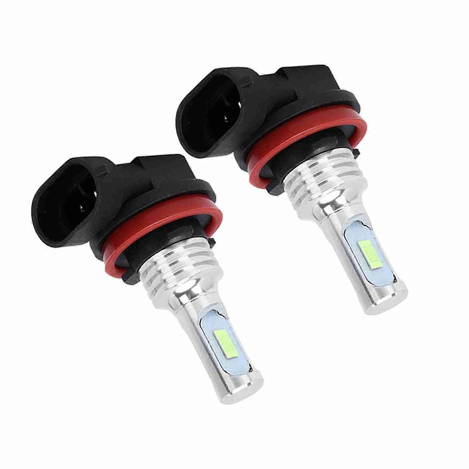 Stück H8/h11 80w 8000k Led-nebelscheinwerferlampe Eisblau 12-24v Universal
