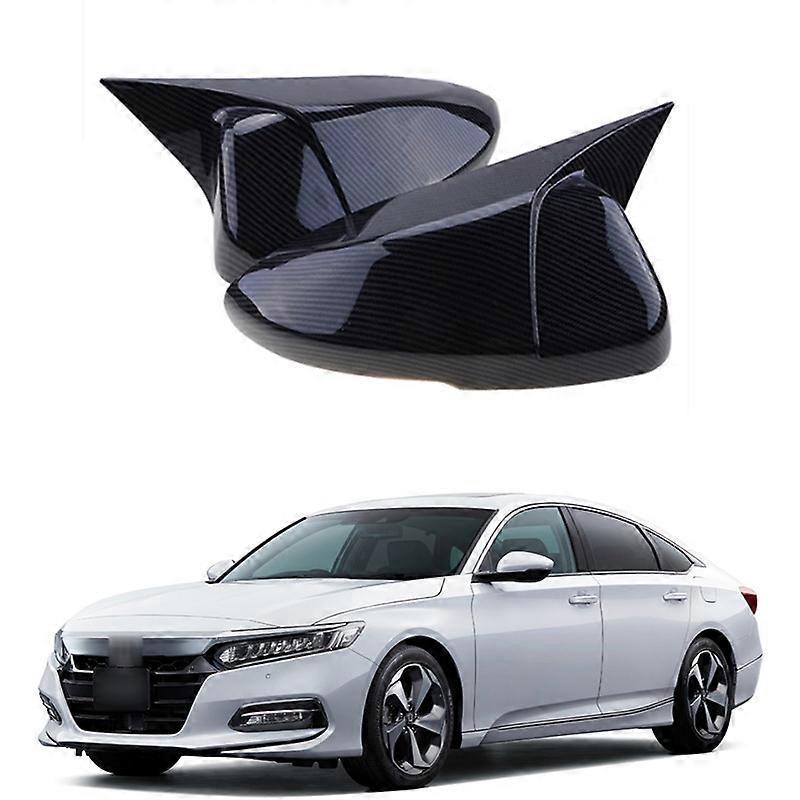 Passend Für Honda Accord Der Zehnten Generation (baujahre 2018–2023), Rückspiegelgehäuse Mit Umkehrbarem Rahmen – Kohlefaser, 2 Paar