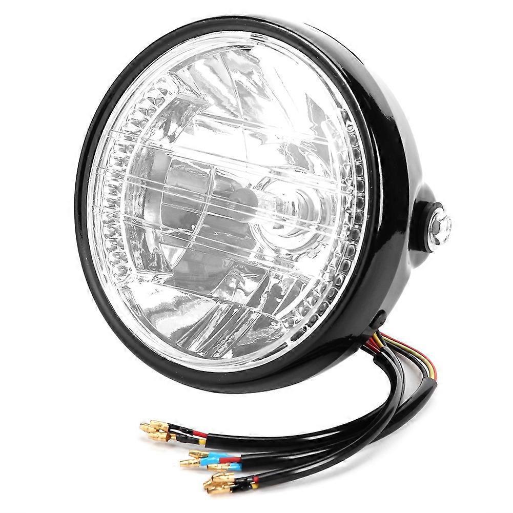 7' H4 Motorrad-scheinwerfer-blinker-led-frontblinkerlampe