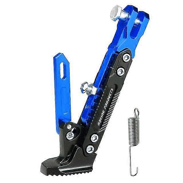 Motorrad-seitenständer, Verstellbar, Aus Metall, Blau