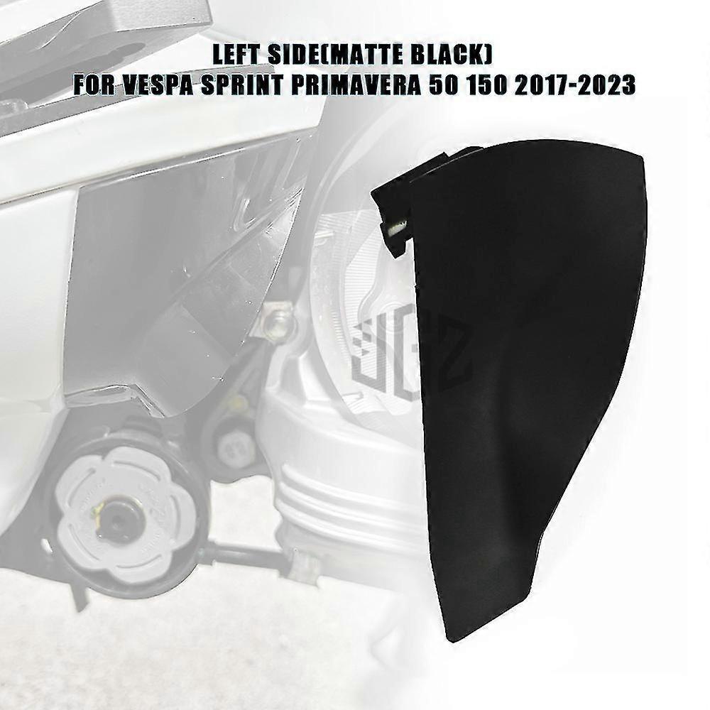 Heckspoiler-abdeckung Aus Abs-carbon Für Vespa Sprint Primavera 50/150 (2017–2022) – 1 Stück Links, Mattschwarz