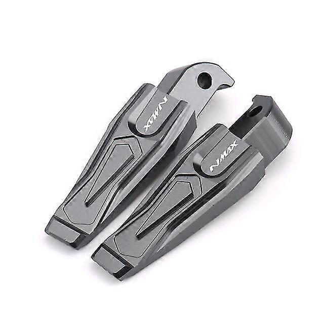 Passend Für Yamaha Nmax 125, Nmax 155, N Max 150, Nmax 155 (2015–2022), Cnc-gefräste Soziusfußrasten Aus Aluminium – Nmax-logo, Titan