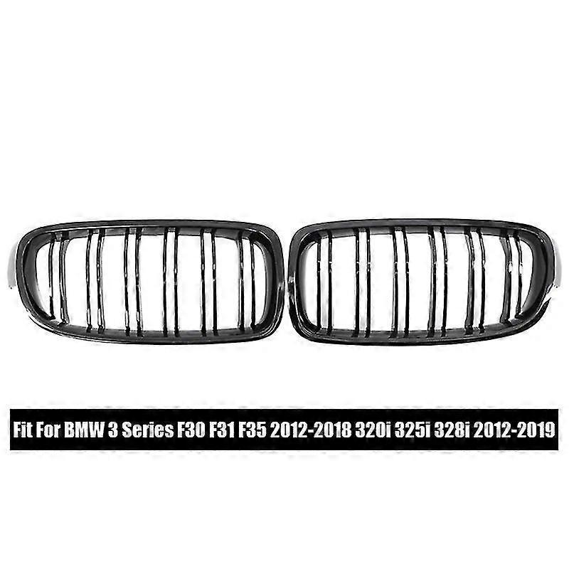 2 Stück Frontstoßstangengrill, Nierengrill, Auto-direktersatzteile, Abs-frontstoßstangengrill, Passend Für Bmw 3er Und 5er Reihe – Für Bmw 3er Reihe