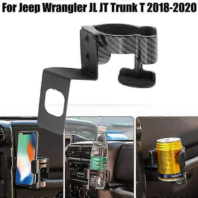 Multifunktionale Auto-halterung Mit Getränkebecher, Handyhalterung Und Organizer Für Jeep Wrangler Jl Jt Kofferraum T 2018 2019 2020--