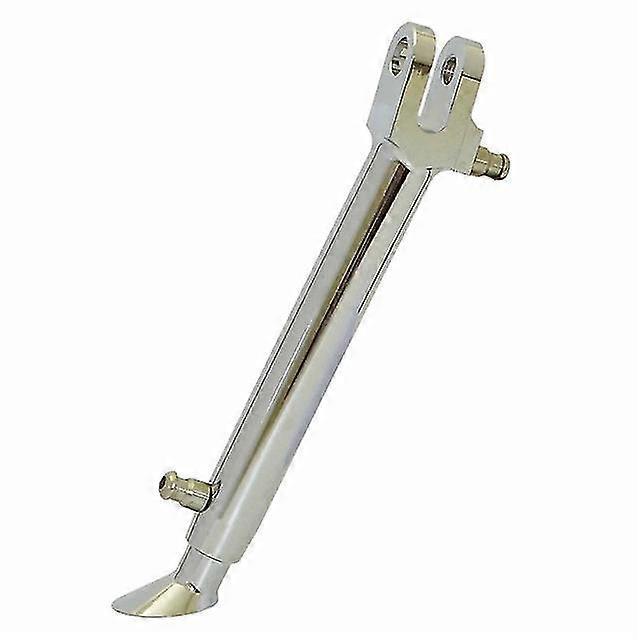 Cnc-verstellbarer Seitenständer Mit Fußstütze Für Kawasaki Ninja Zx6r Zx600r 2009–2012 (teilenummer: 340240065) – Chrom