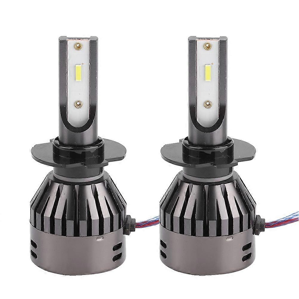 Stück H7 60w Weiße Led-autoscheinwerfer Mit Integriertem Konzentrator Und Eingebautem Treiber