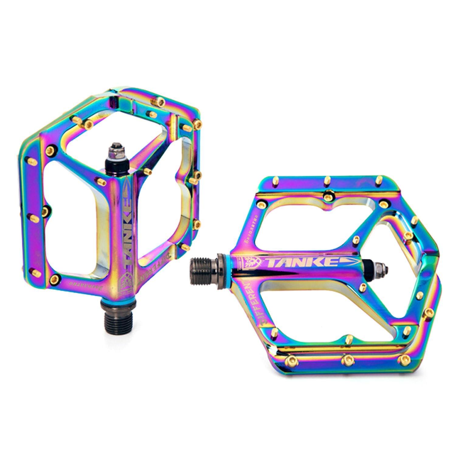 Fahrradpedale, Farbenfrohe Rennradpedale, Rutschfeste Aluminium-mtb-pedale