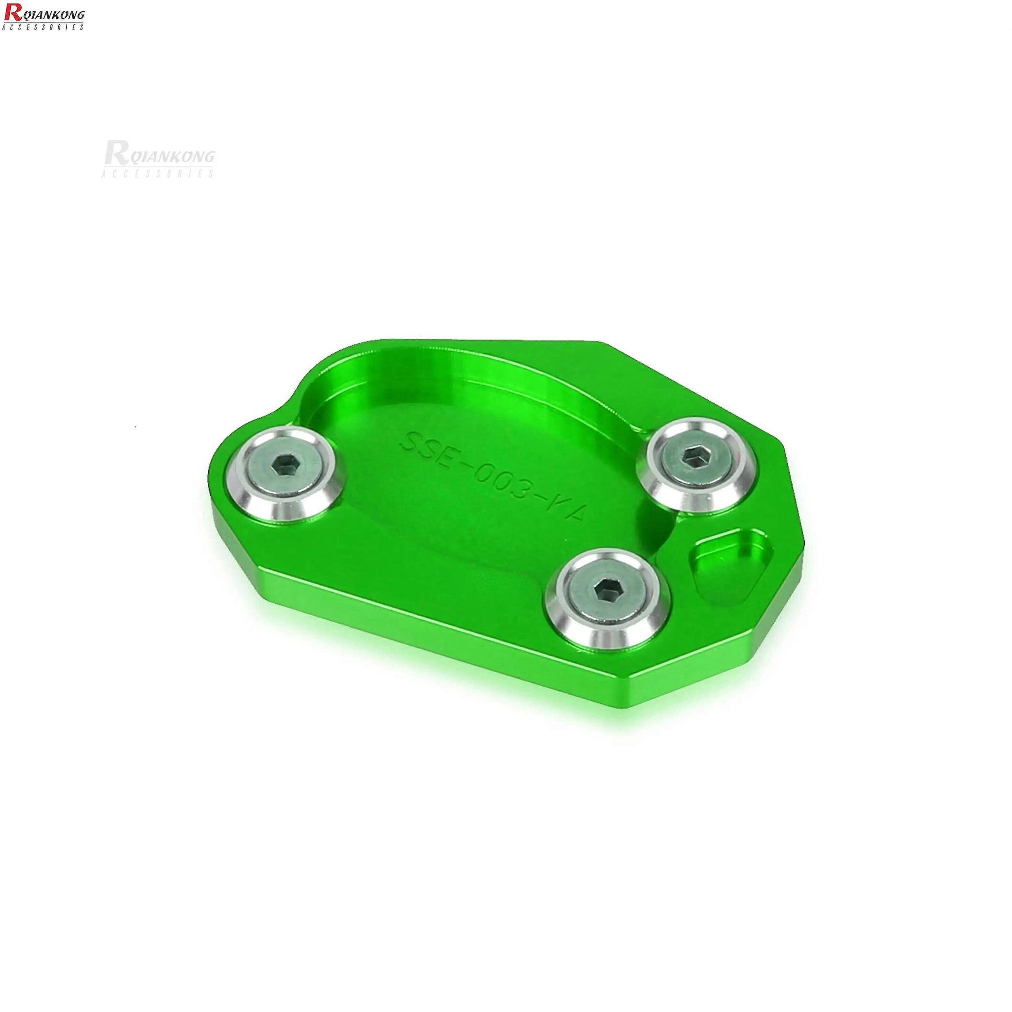 Seitenständer-vergrößerung Für Kawasaki Z1000, Z1000r Und Z1000sx (2011–2015, 2016, 2017, 2018, 2019, 2020, 2022, 2023) – Grün
