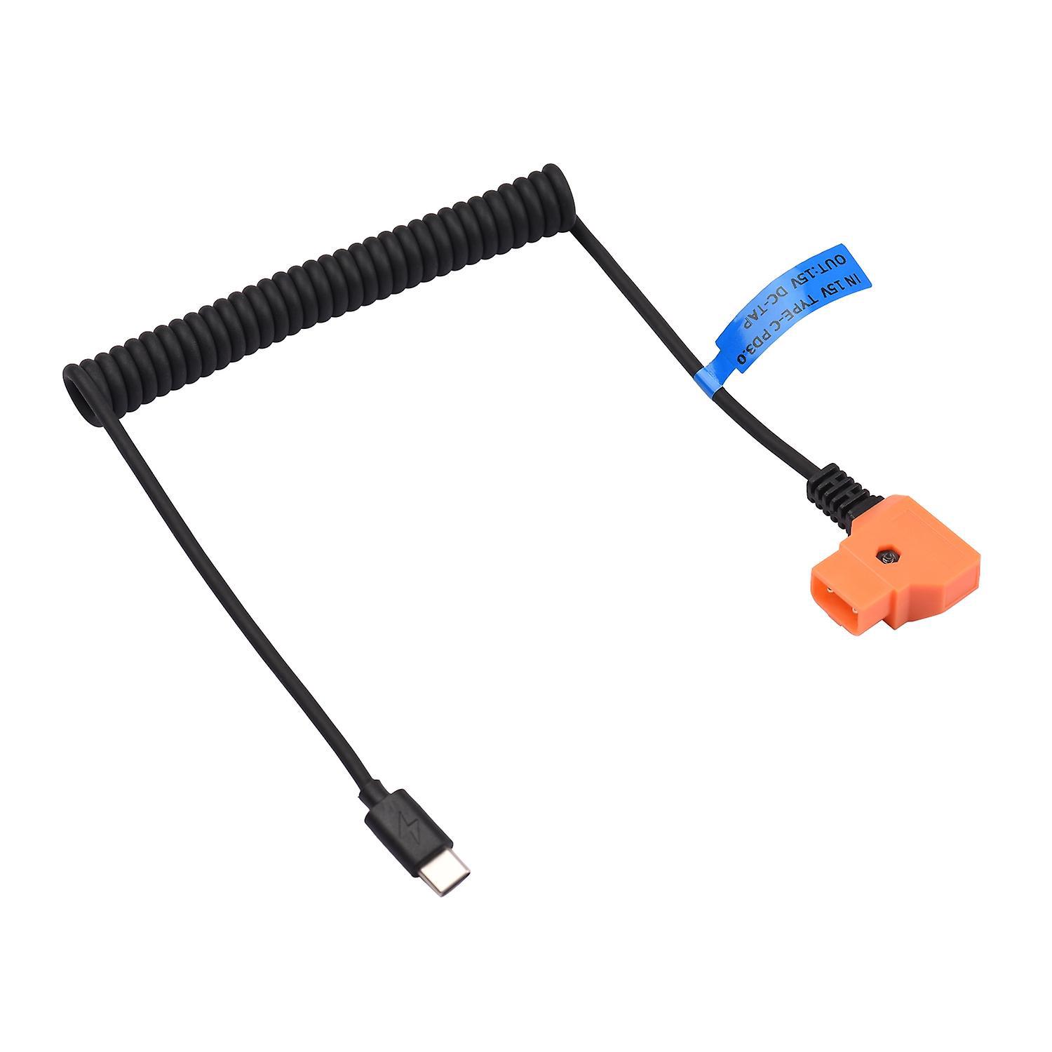 15v Pd3.0 Usb Typ-c Stecker Auf 15v D-tap Stecker Stromkabel Für V-mount-akku