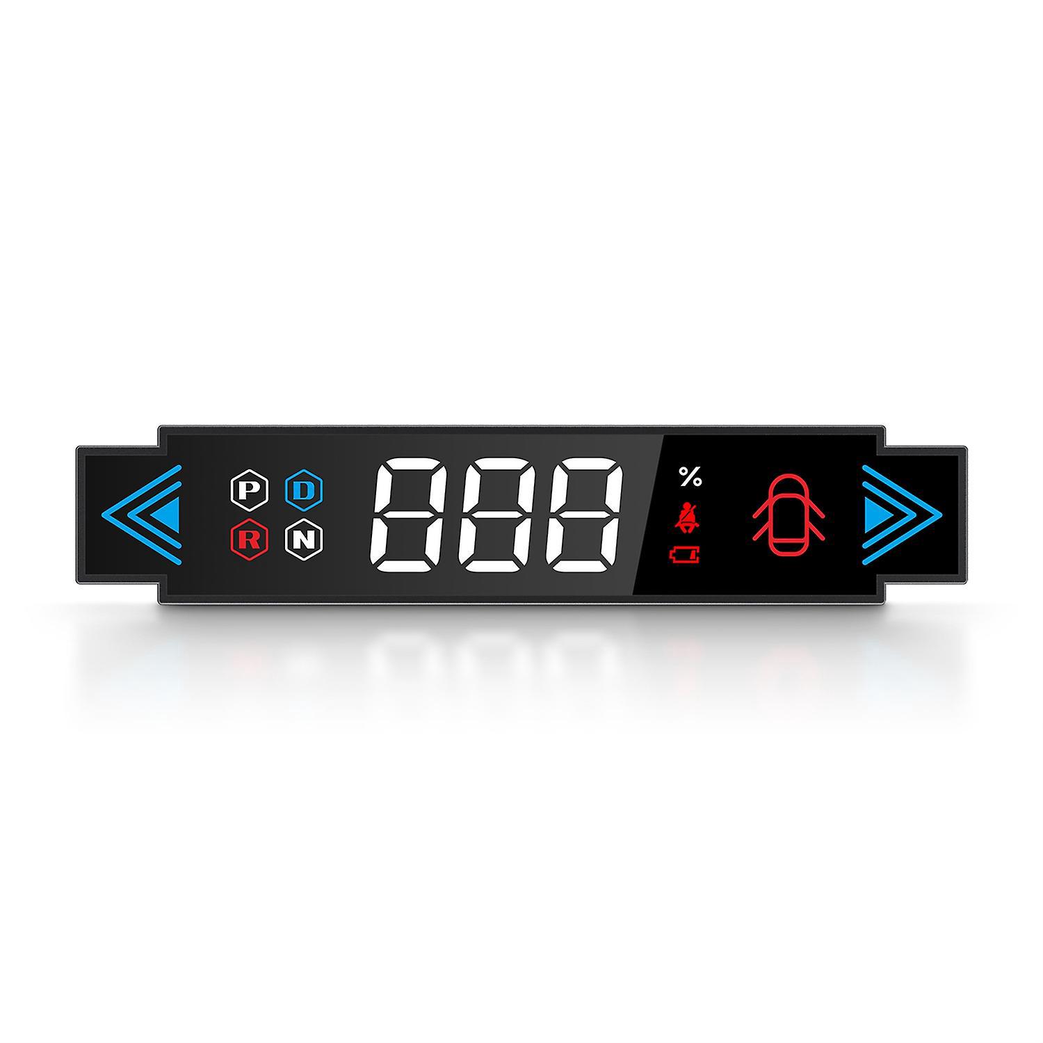 Head-up-display Mit Digitalem Tachometer: Anzeige Von Fahrzeuggeschwindigkeit, Gang, Blinker, Verbleibender Batteriespannung,