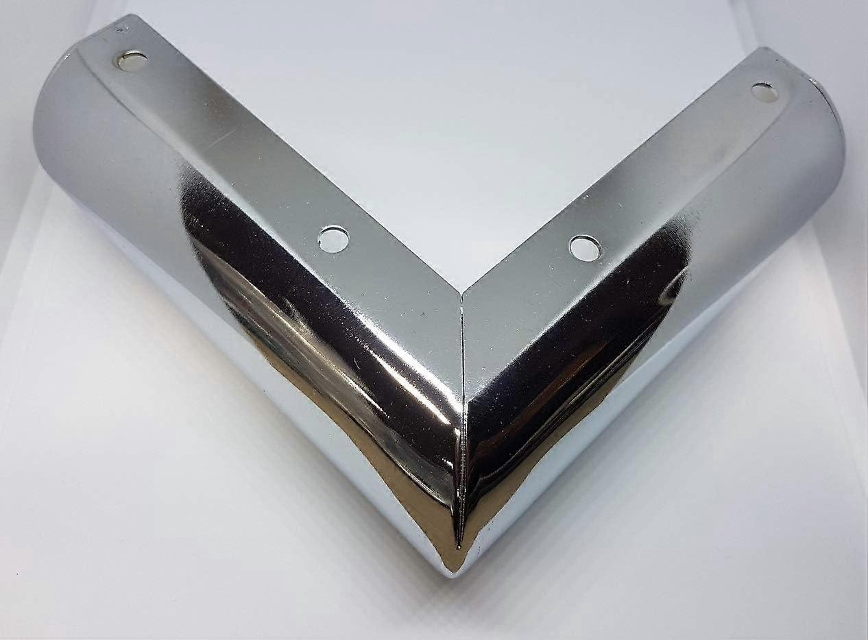 Verstellbare Schrankfüße Aus Verchromtem Metall, Eckfüße In L-form Für Sofas, Hocker, Couchtische, Ersatzfüße, 140 Mm X 140 Mm, 4-teilig, Verchromt