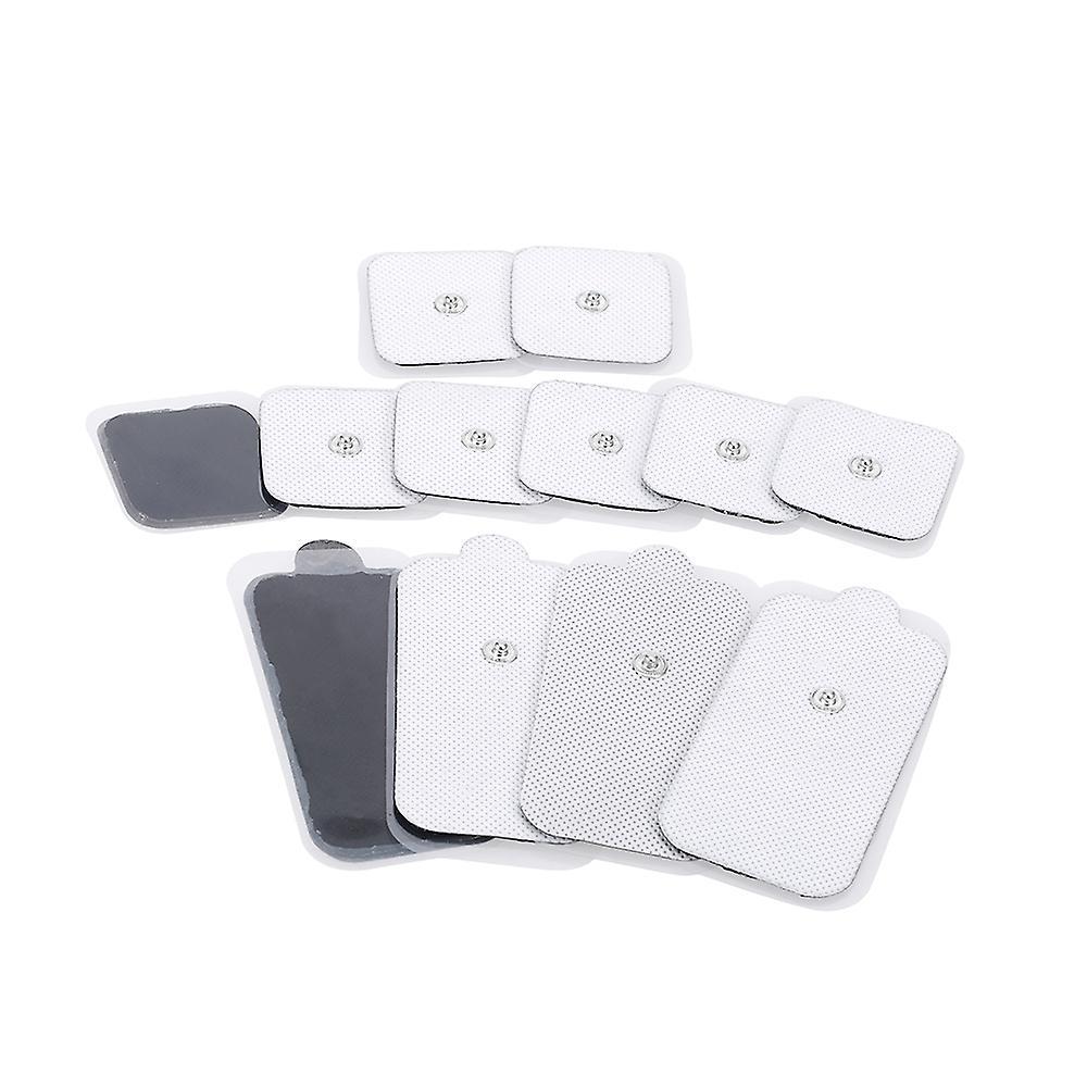 12 Tens-elektrodenpads Für Digitale Massagegeräte, Physiotherapie-elektroden, Muskelentspannung