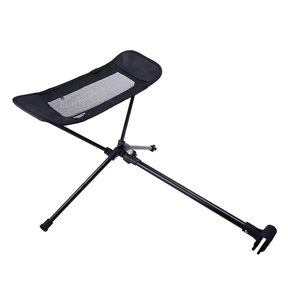 Klappbarer Mondstuhl Aus Aluminiumlegierung Mit Ausziehbarer Fußstütze, Tragbarer Outdoor-stuhl Mit Integrierter Fußstütze